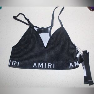 Amiri sports Bra, Size M, runs small